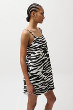 Load image into Gallery viewer, Misa Silk Blend Mini Dress

