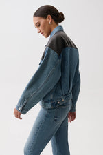 Load image into Gallery viewer, Harley Trucker Jacket
