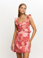Load image into Gallery viewer, Riviera Ruffle Mini Dress

