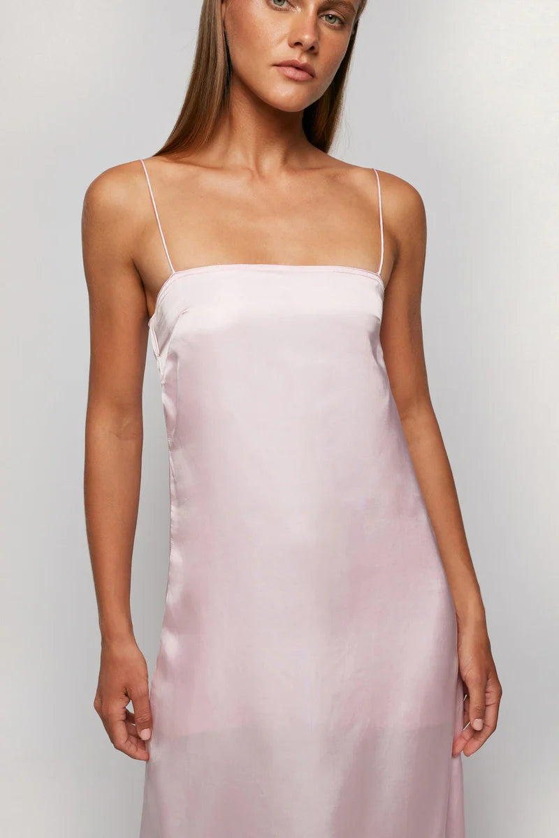 Rose Quartz Midi Dress