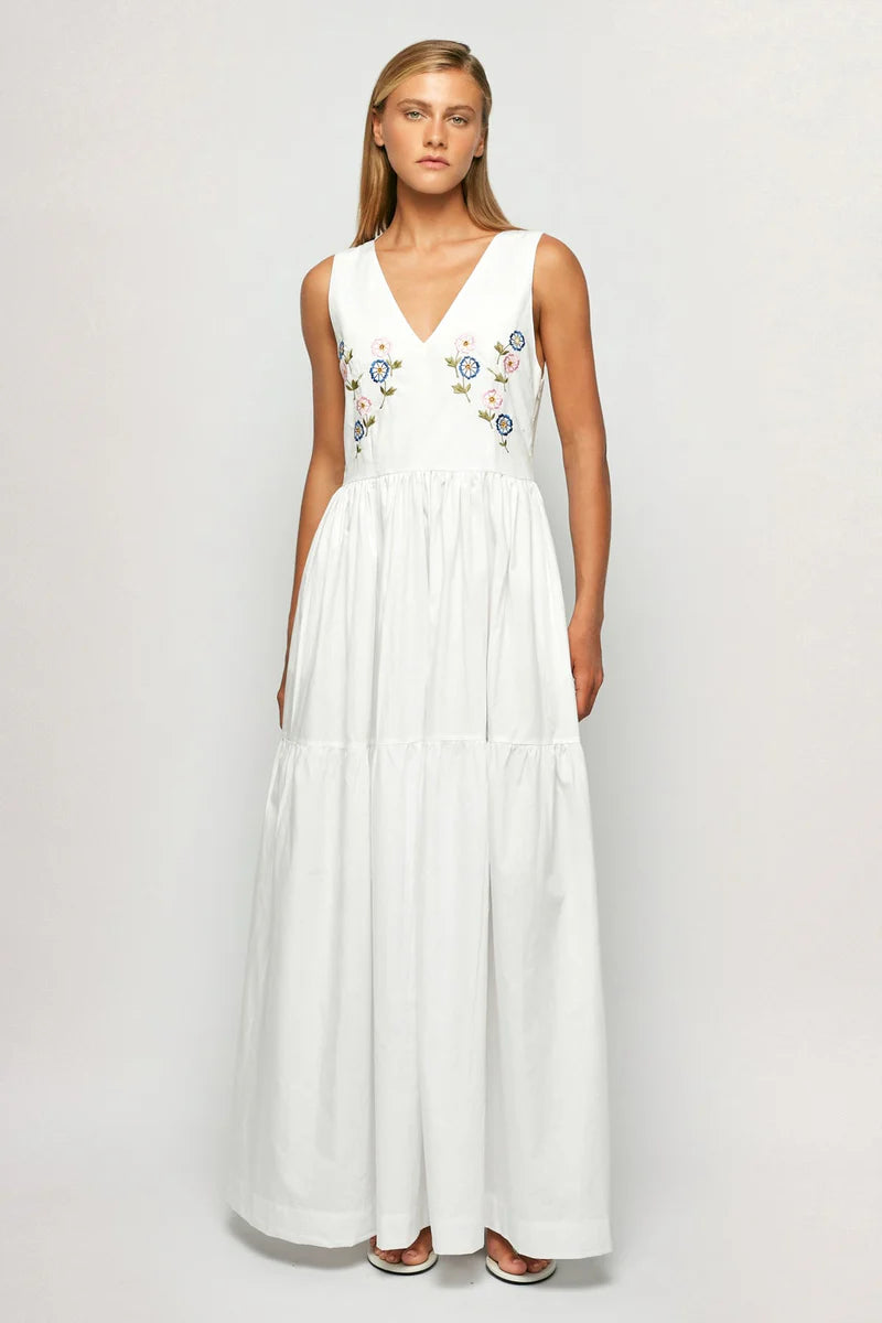 Antique White Maxi Dress