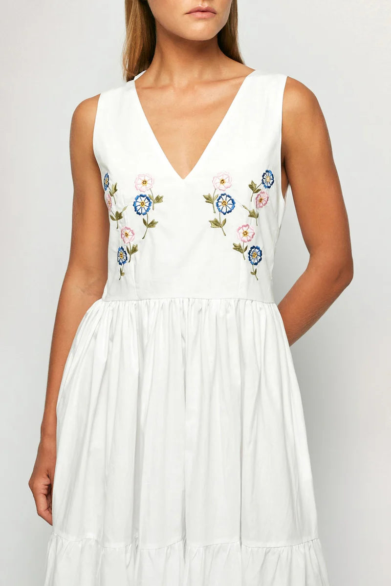 Antique White Maxi Dress