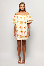 Load image into Gallery viewer, Billow Sleeve Mini Dress
