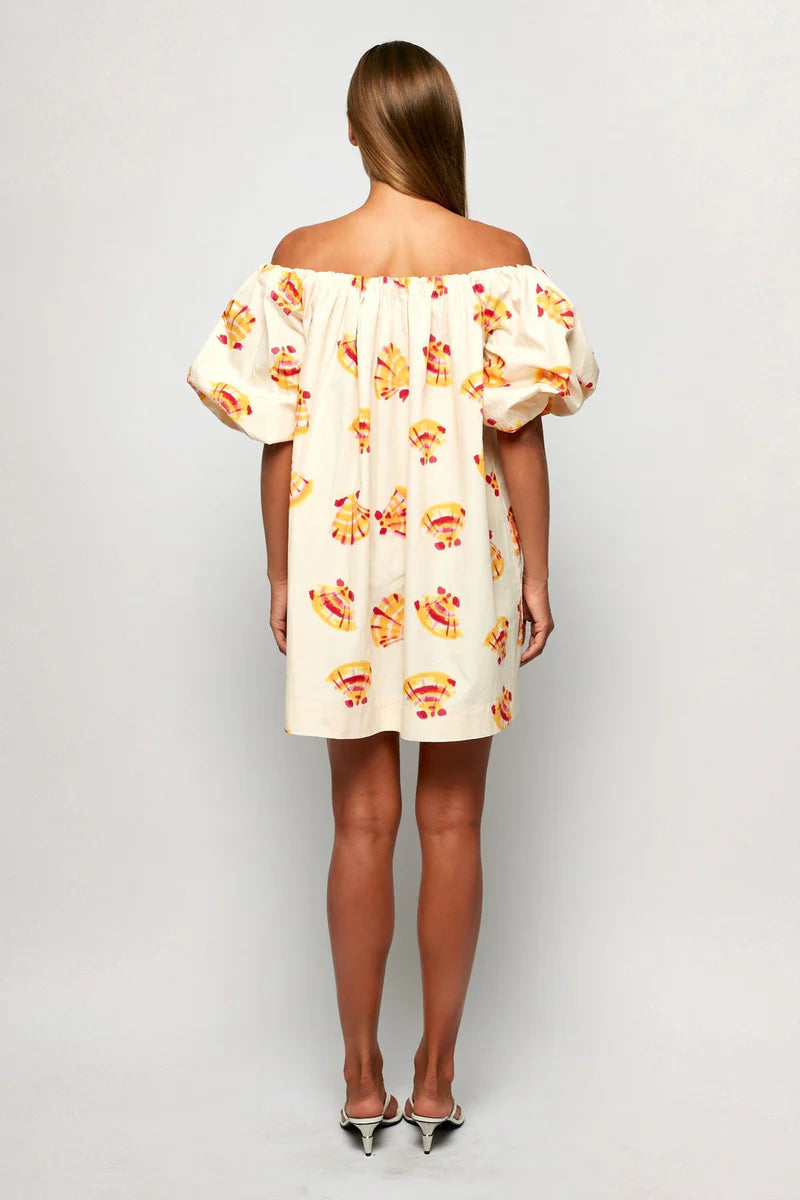 Billow Sleeve Mini Dress