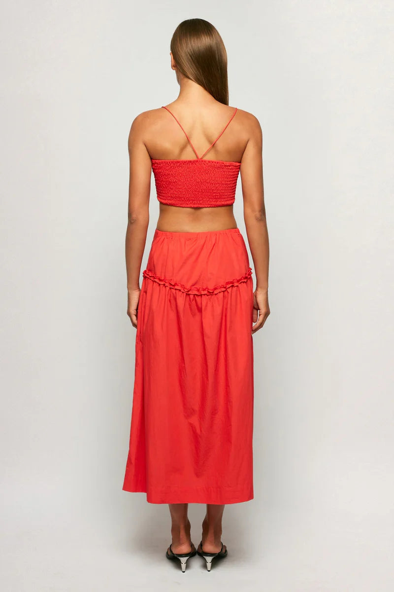 Cardinal Shift Midi Skirt
