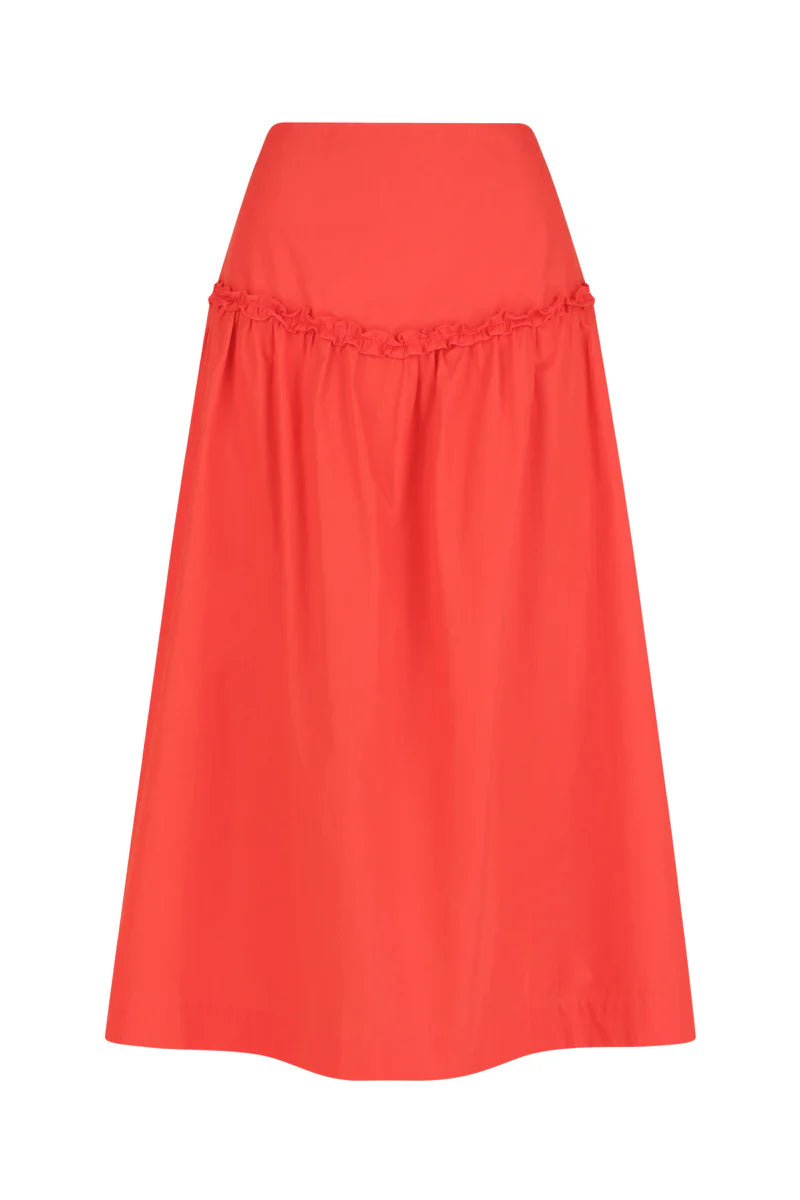 Cardinal Shift Midi Skirt