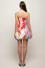 Load image into Gallery viewer, Balloon Strapless Mini Dress
