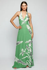 Load image into Gallery viewer, Mint Blossom Maxi Dress
