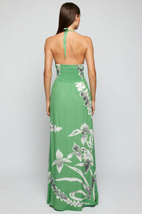 Mint Blossom Maxi Dress