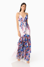 Load image into Gallery viewer, Clementina Ruffle Maxi Dress
