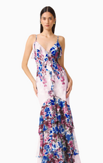 Load image into Gallery viewer, Clementina Ruffle Maxi Dress
