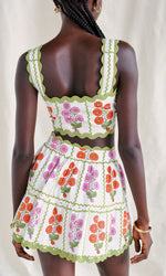 Load image into Gallery viewer, Grid Block Silas Mini Skirt
