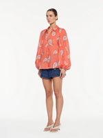 Load image into Gallery viewer, Ezra Coral Blouse
