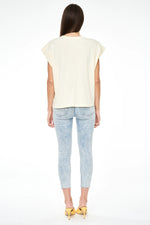 Load image into Gallery viewer, Butter Yellow Trina Tee
