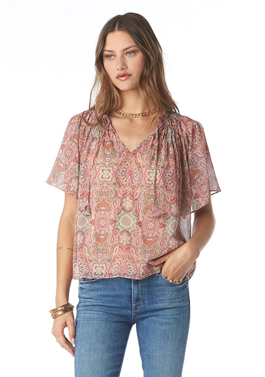 Medallion Paisley Top