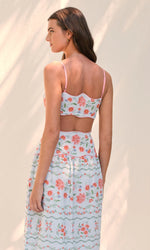 Load image into Gallery viewer, Tashi Linear Stripe Top
