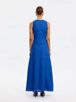 Load image into Gallery viewer, Vivian Cobalt Maxi Dress
