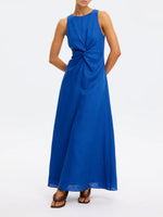 Load image into Gallery viewer, Vivian Cobalt Maxi Dress
