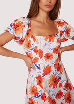 Load image into Gallery viewer, Blooms Poppy Mini Dress

