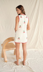 Load image into Gallery viewer, Wynn Cherry Mini Dress

