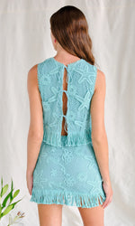 Load image into Gallery viewer, Netting Samia Top
