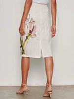 Load image into Gallery viewer, Spring Fleur Pencil Skirt
