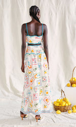 Load image into Gallery viewer, Stamp Print Midi Skirt
