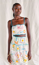 Load image into Gallery viewer, Stamp Print Midi Skirt
