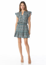 Load image into Gallery viewer, Stitched Geo Ezra Dress
