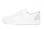 Load image into Gallery viewer, White Paris Lace-Up Sneaker
