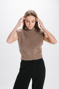 Taupe Sweater Pullover