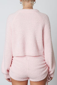 Raglan Cropped Sweater