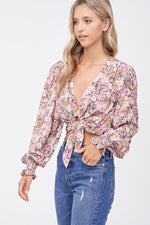 Load image into Gallery viewer, Printed Floral Blouse
