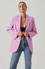 Load image into Gallery viewer, Pink Laudine Blazer
