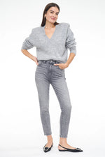 Load image into Gallery viewer, Heather Grey Camille Sweater
