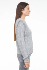 Load image into Gallery viewer, Heather Grey Camille Sweater

