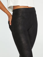 Load image into Gallery viewer, Soft Faux Leather Runway Legging
