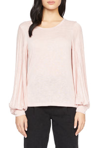 All Out Pleated Knit Top
