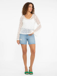 In The Moment Crochet Top
