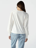 Load image into Gallery viewer, Wonderland Mixed Sleeve Top
