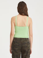 Load image into Gallery viewer, Pistachio Ribbed Cami
