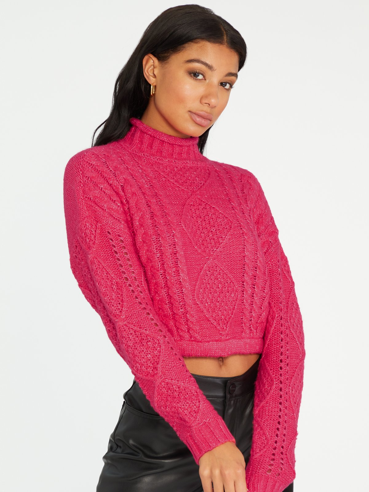 Cozy Up Cable Sweater
