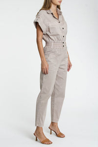 Dani Lightweight Dolman Pull On Jumpsuit