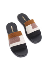 Load image into Gallery viewer, Lola Handwoven Geo Sandal
