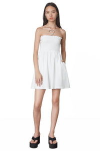 Smocked Terry Dress