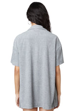 Load image into Gallery viewer, Heather Grey Terry Coverup
