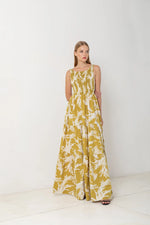 Load image into Gallery viewer, Memoir Low Back Shirred Maxi
