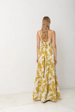 Load image into Gallery viewer, Memoir Low Back Shirred Maxi
