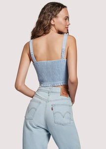 Blue Lagoon Crop Top