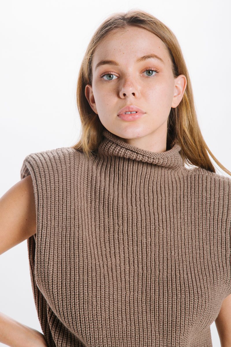 Taupe Sweater Pullover